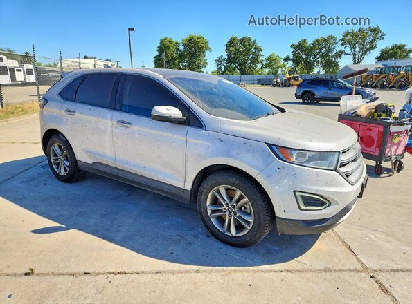 2FMPK4J85HBC10264 2017 FORD EDGE White Front right