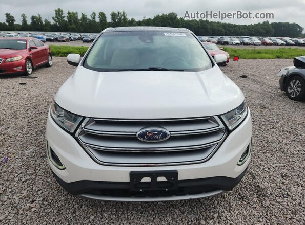 2FMPK4J85JBC09184 2018 FORD EDGE White Вид спереду