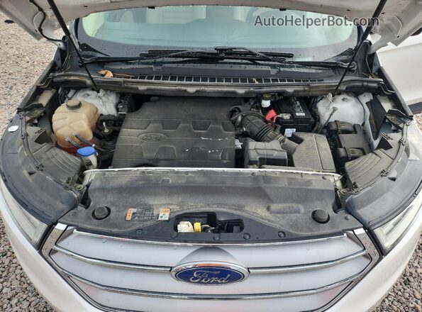 2FMPK4J85JBC09184 2018 FORD EDGE White Вид підкапотного простору