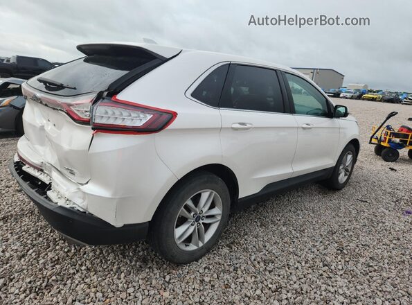 2FMPK4J85JBC09184 2018 FORD EDGE White Задня права чверть