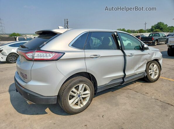 2FMPK4J85JBC51600 2018 FORD EDGE Silver Tył prawy