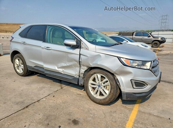 2FMPK4J85JBC51600 2018 FORD EDGE Silver Przód prawy