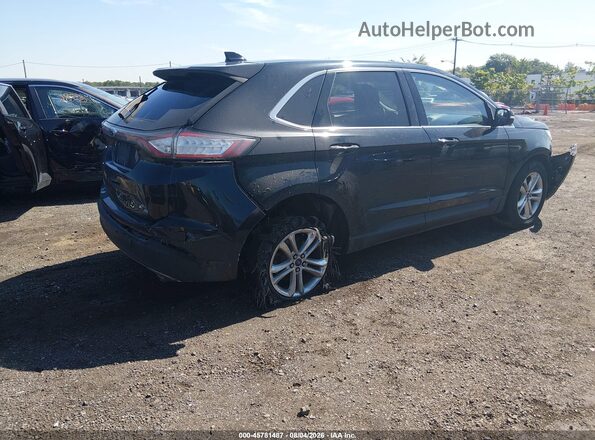 2FMPK4J86JBB47195 2018 FORD EDGE Black Задня права чверть