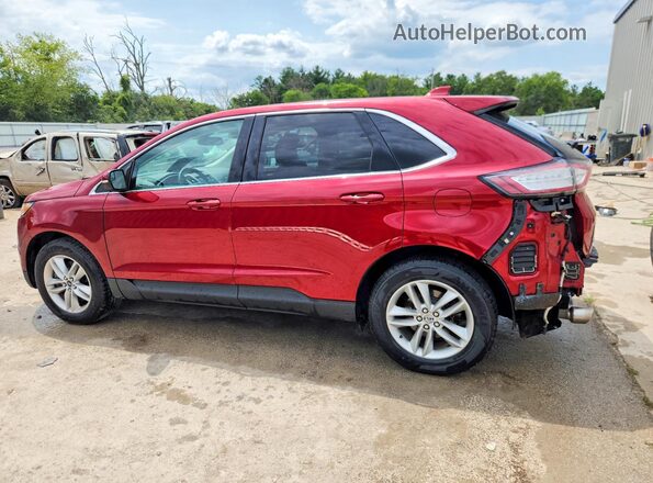 2FMPK4J87GBB43004 2016 FORD EDGE Red Задня ліва чверть