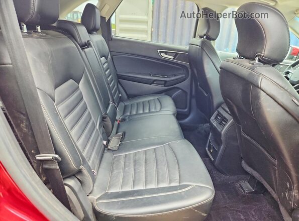 2FMPK4J87GBB43004 2016 FORD EDGE Red Вид задньої частини салону