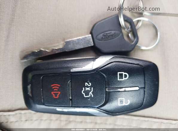 2FMPK4J87GBC50652 2016 FORD EDGE Red Вид панелі приладів