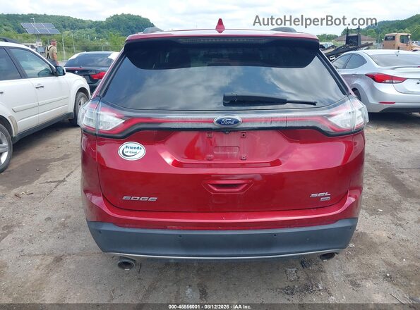 2FMPK4J87GBC50652 2016 FORD EDGE Red 