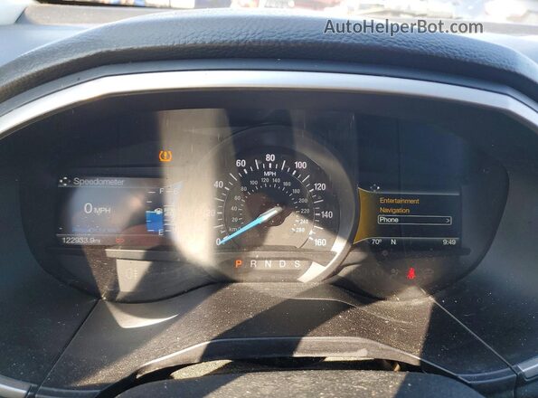 2FMPK4J87JBB50333 2018 FORD EDGE Charcoal Widok zestawu wskaźników