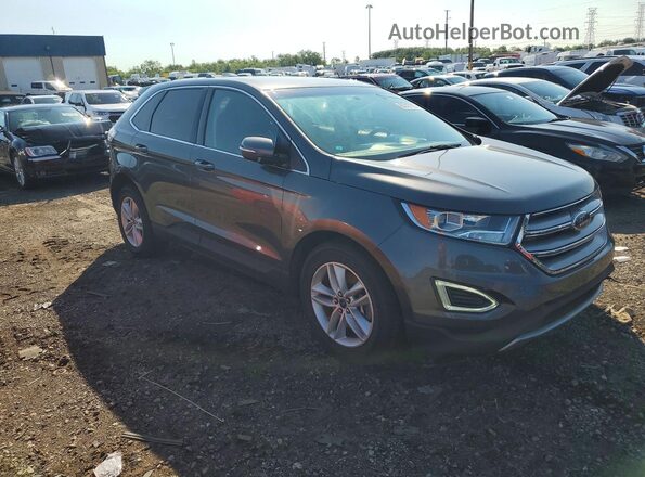 2FMPK4J87JBB50333 2018 FORD EDGE Charcoal Przód prawy