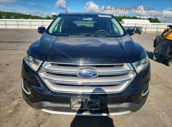 2FMPK4J87JBC29758 2018 FORD EDGE Black Դիմացի տեսք