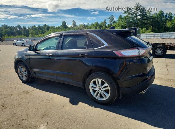 2FMPK4J87JBC29758 2018 FORD EDGE Black Հետևի ձախ