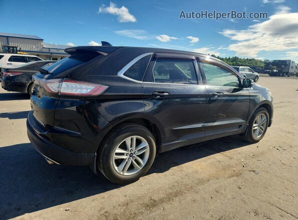 2FMPK4J87JBC29758 2018 FORD EDGE Black Հետևի աջ