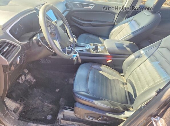 2FMPK4J87JBC29758 2018 FORD EDGE Black Սալոնի դիմացի տեսք