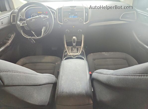 2FMPK4J88HBB64588 2017 FORD EDGE Silver Вид панелі приладів