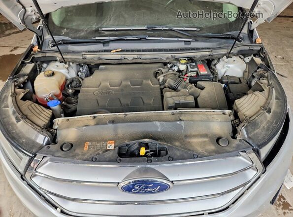 2FMPK4J88HBB64588 2017 FORD EDGE Silver Вид задньої частини салону