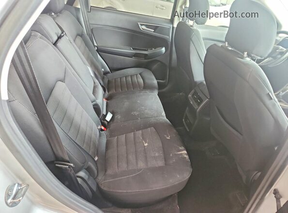 2FMPK4J88HBB64588 2017 FORD EDGE Silver Вид задніх сидінь