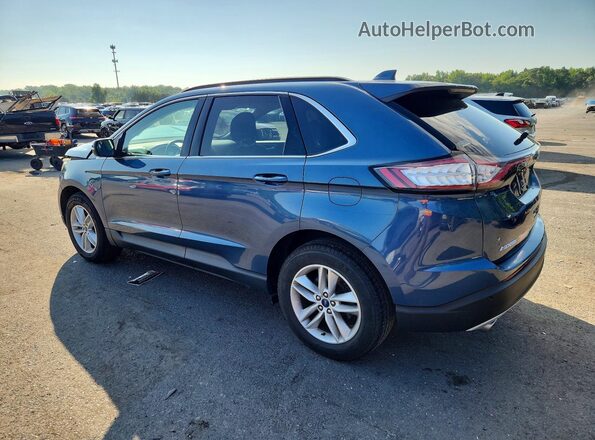 2FMPK4J88JBB35209 2018 FORD EDGE Blue უკანა მარცხენა