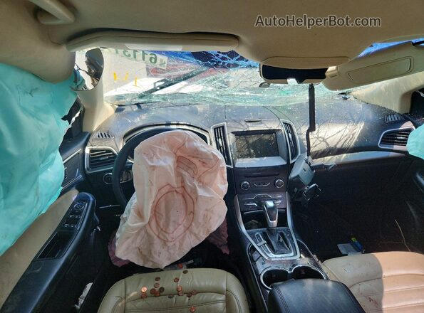 2FMPK4J89GBB84783 2016 FORD EDGE White Vista del salpicadero