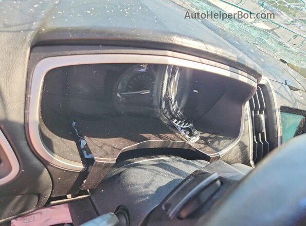 2FMPK4J89GBB84783 2016 FORD EDGE White Vista del cuadro de instrumentos