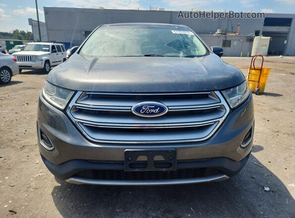 2FMPK4J89GBC33254 2016 FORD EDGE Gray 360 interior view