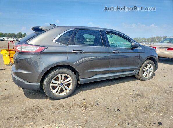 2FMPK4J89GBC33254 2016 FORD EDGE Gray Dashboard view