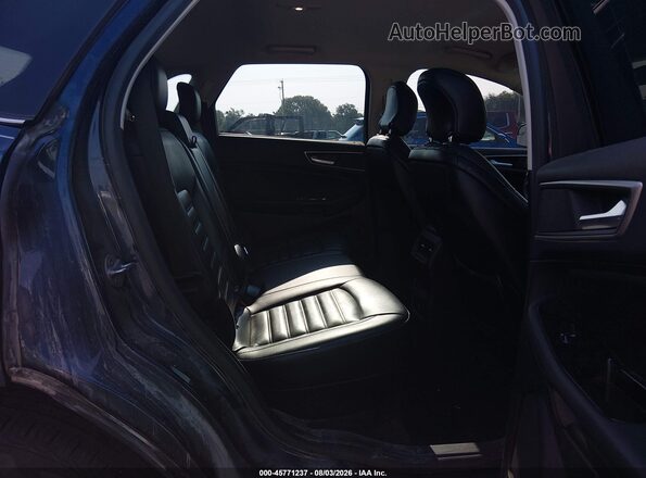 2FMPK4J89HBB36122 2017 FORD EDGE Black Widok naklejki z numerem VIN