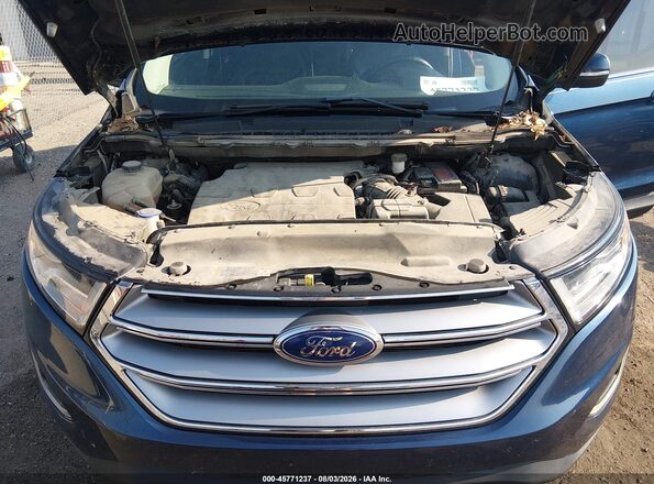 2FMPK4J89HBB36122 2017 FORD EDGE Black Widok z tyłu