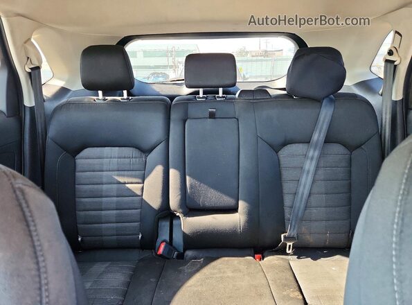 2FMPK4J89HBC08050 2017 FORD EDGE Beige Widok tylnych siedzeń
