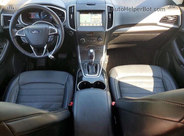 2FMPK4J89JBB47465 2018 FORD EDGE Gray Dashboard view