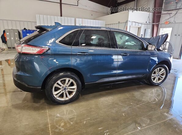 2FMPK4J8XGBC11327 2016 FORD EDGE Blue Tył prawy