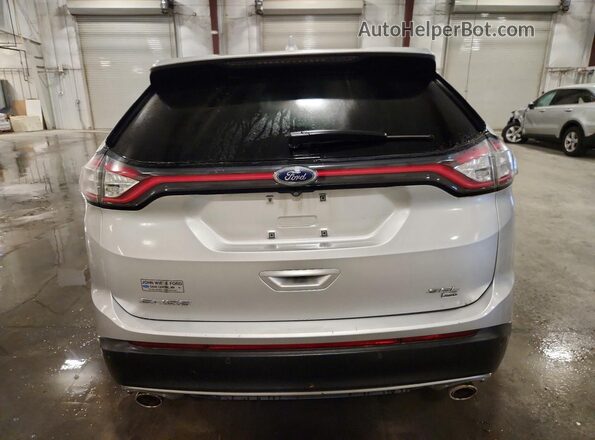 2FMPK4J8XGBC40763 2016 FORD EDGE Silver Vista trasera