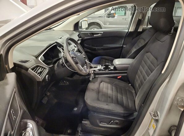 2FMPK4J8XGBC40763 2016 FORD EDGE Silver Vista interior delantera