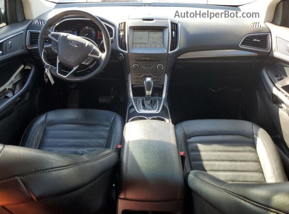 2FMPK4J8XGBC65534 2016 FORD EDGE White Առջևի վահանակի տեսք