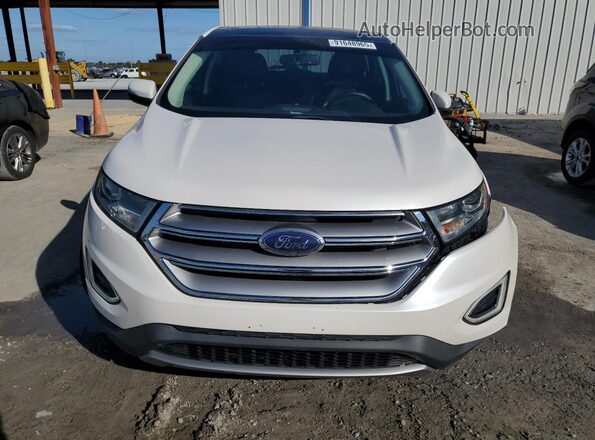 2FMPK4J8XGBC65534 2016 FORD EDGE White Դիմացի տեսք