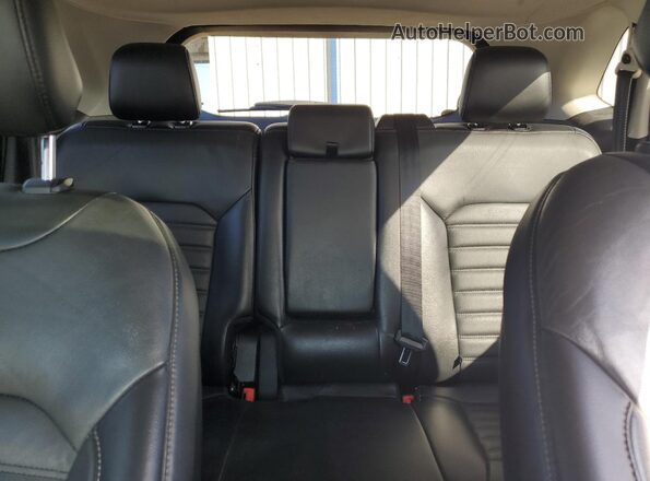 2FMPK4J8XGBC65534 2016 FORD EDGE White Հետևի նստատեղերի տեսք