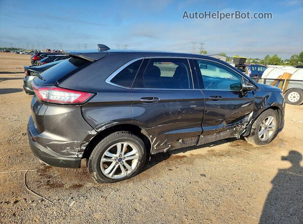 2FMPK4J8XJBC10587 2018 FORD EDGE Gray Задня права чверть