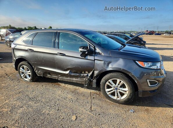 2FMPK4J8XJBC10587 2018 FORD EDGE Gray Передня права чверть