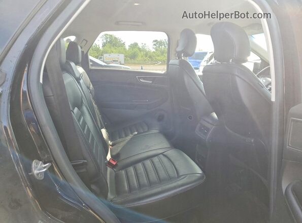 2FMPK4J90GBB57397 2016 FORD EDGE Черный Вид задней части салона