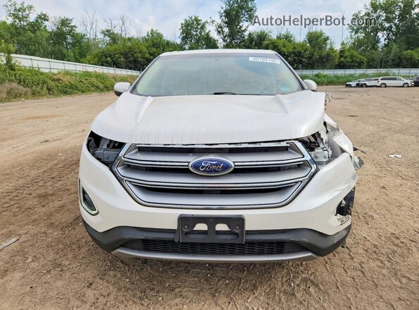 2FMPK4J90GBC10244 2016 FORD EDGE White წინა ხედი