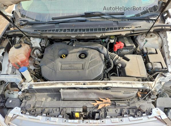 2FMPK4J90GBC10244 2016 FORD EDGE White ძრავის განყოფილების ხედი