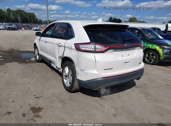 2FMPK4J90HBB18794 2017 FORD EDGE Белый Задняя левая четверть