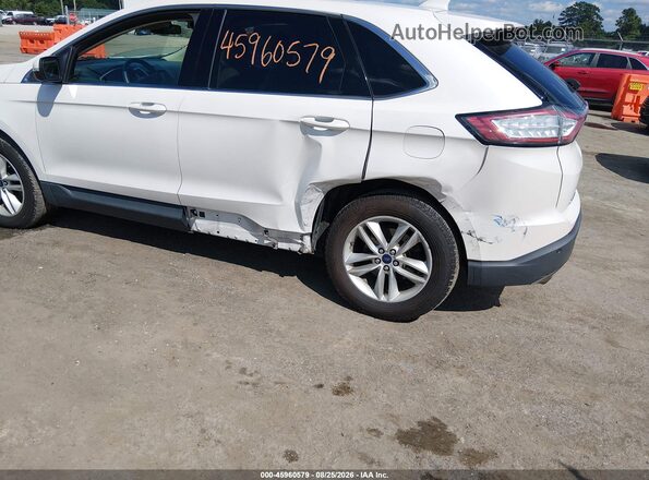 2FMPK4J90HBB18794 2017 FORD EDGE Белый Вид спереди