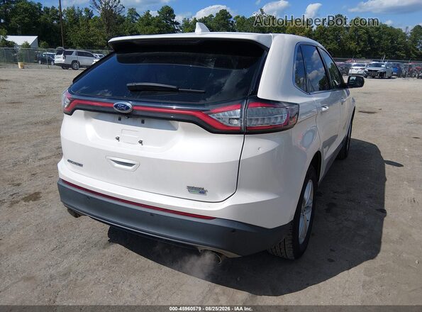 2FMPK4J90HBB18794 2017 FORD EDGE Белый Задняя правая четверть