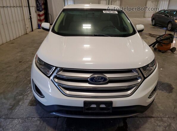2FMPK4J90JBB95851 2018 FORD EDGE White Vista frontal