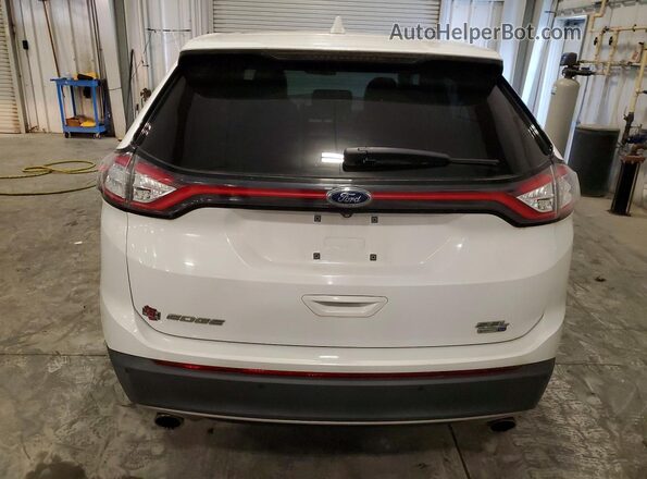 2FMPK4J90JBB95851 2018 FORD EDGE White Vista trasera
