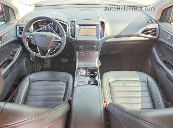 2FMPK4J90KBB11531 2019 FORD EDGE Burgundy Vista del salpicadero