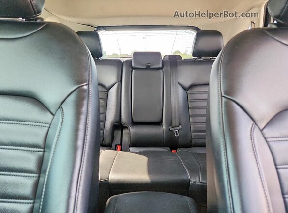 2FMPK4J90KBB11531 2019 FORD EDGE Burgundy Vista de los asientos traseros