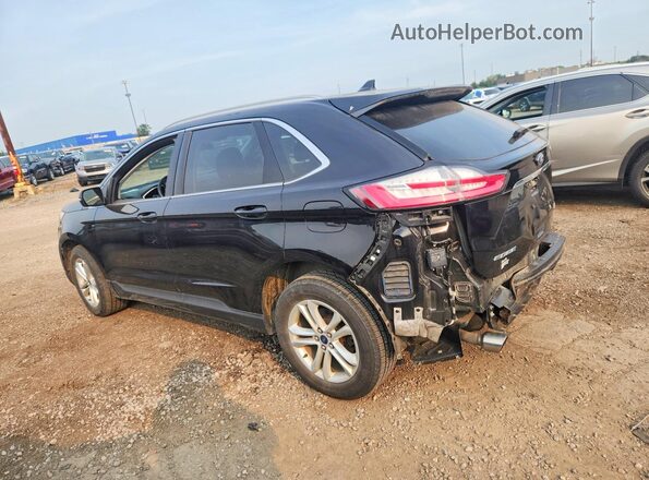 2FMPK4J90KBB12856 2019 FORD EDGE Black უკანა მარცხენა