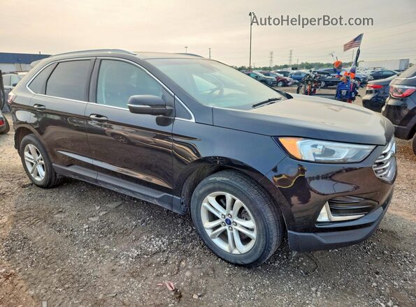 2FMPK4J90KBB12856 2019 FORD EDGE Black წინა მარჯვენა