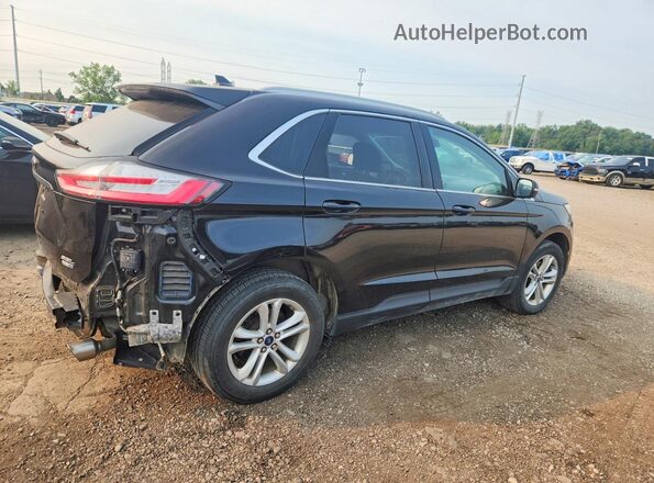 2FMPK4J90KBB12856 2019 FORD EDGE Black უკანა მარჯვენა